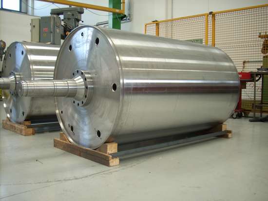 Equilibratura cilindro in ferro D.1000x1650